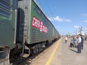 В вагоне поезда в Казани можно подписать контракт